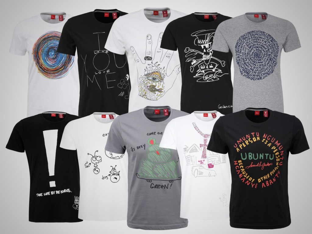 Chemical Brothers, Wladimir Klitschko, Pierce Brosnan, Slash, Daniel Craig, Samuel L. Jackson, Pharell Williams, Pink, Moby oder den Foo Fighters (im Uhrzeigersinn)